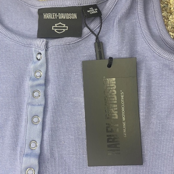 Harley button tank top - Picture 4 of 6